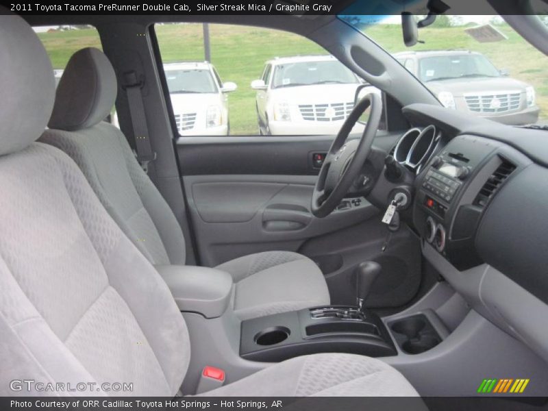Silver Streak Mica / Graphite Gray 2011 Toyota Tacoma PreRunner Double Cab