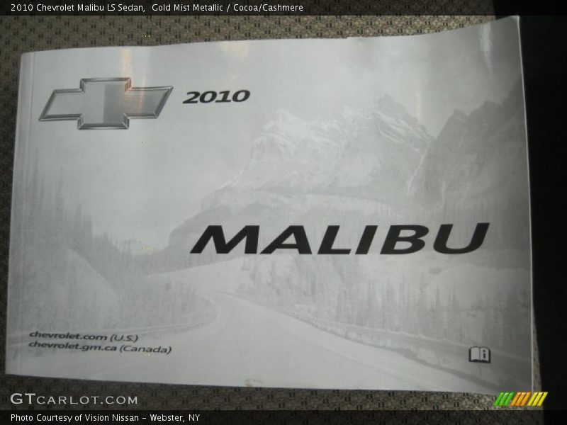 Gold Mist Metallic / Cocoa/Cashmere 2010 Chevrolet Malibu LS Sedan