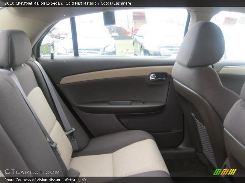 Gold Mist Metallic / Cocoa/Cashmere 2010 Chevrolet Malibu LS Sedan