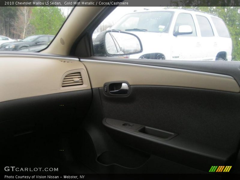 Gold Mist Metallic / Cocoa/Cashmere 2010 Chevrolet Malibu LS Sedan