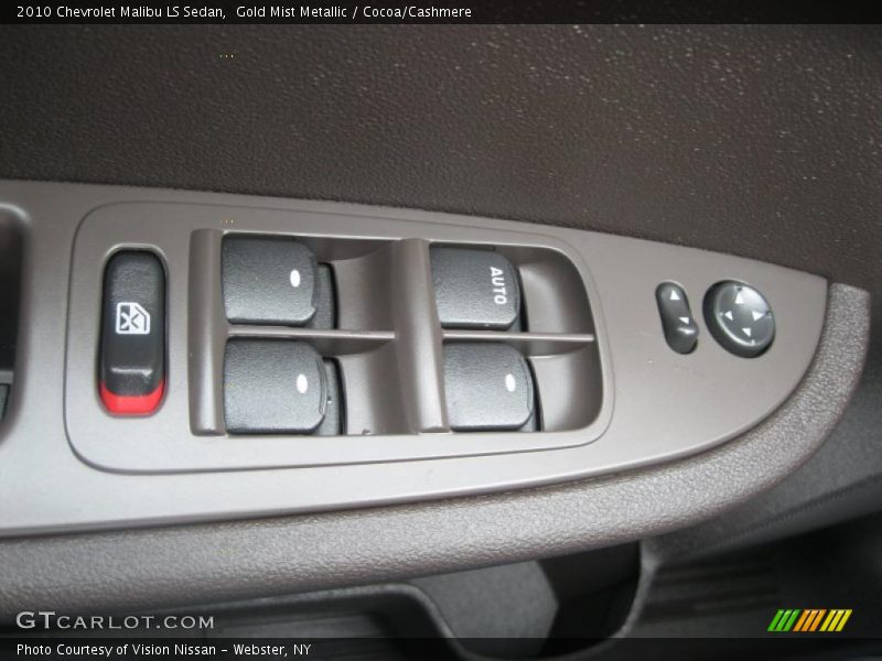 Gold Mist Metallic / Cocoa/Cashmere 2010 Chevrolet Malibu LS Sedan