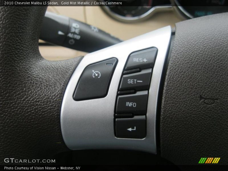 Gold Mist Metallic / Cocoa/Cashmere 2010 Chevrolet Malibu LS Sedan