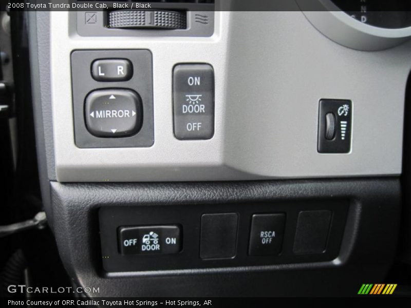 Black / Black 2008 Toyota Tundra Double Cab