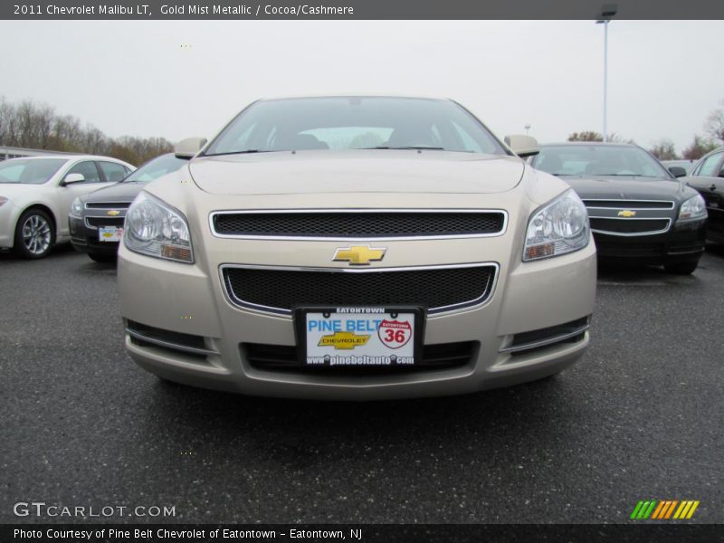 Gold Mist Metallic / Cocoa/Cashmere 2011 Chevrolet Malibu LT