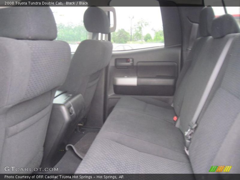 Black / Black 2008 Toyota Tundra Double Cab