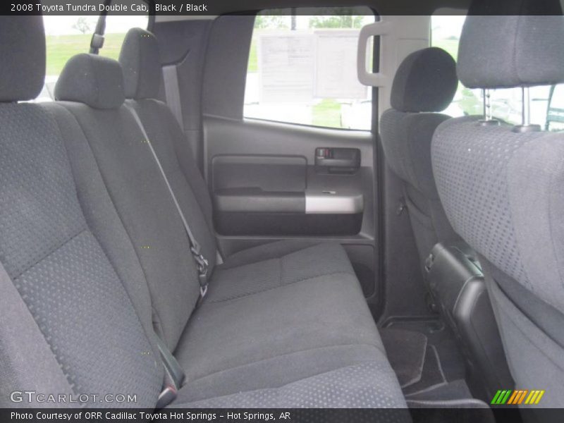 Black / Black 2008 Toyota Tundra Double Cab