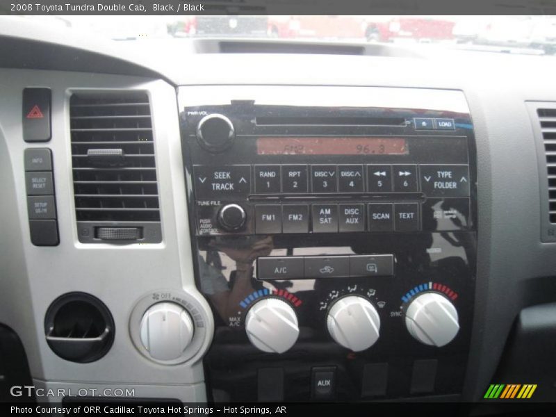 Black / Black 2008 Toyota Tundra Double Cab