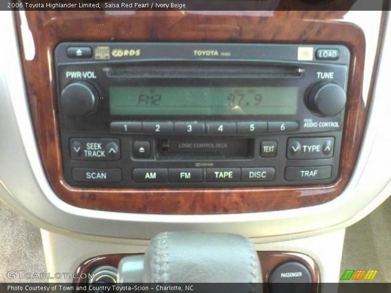 Salsa Red Pearl / Ivory Beige 2006 Toyota Highlander Limited