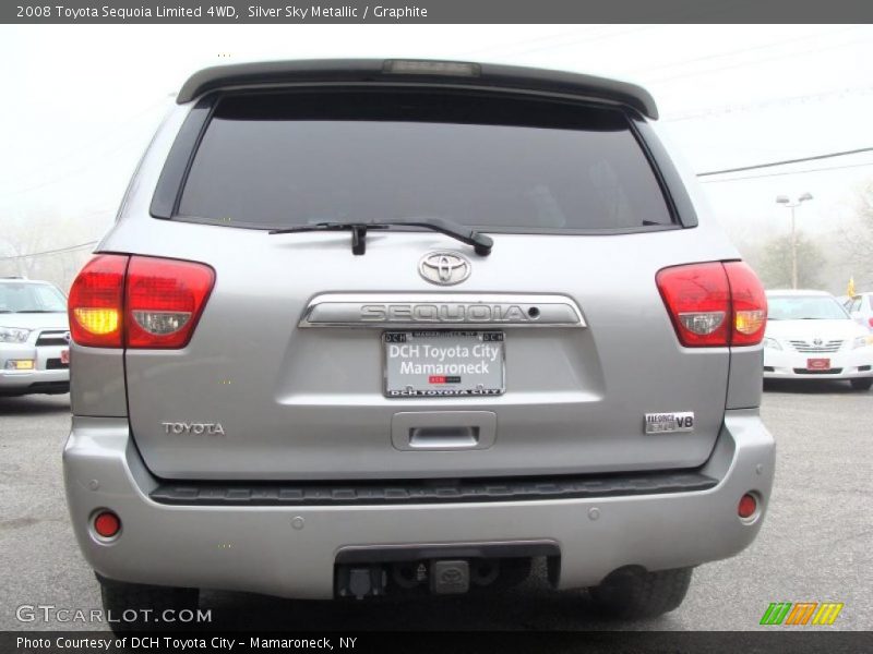 Silver Sky Metallic / Graphite 2008 Toyota Sequoia Limited 4WD