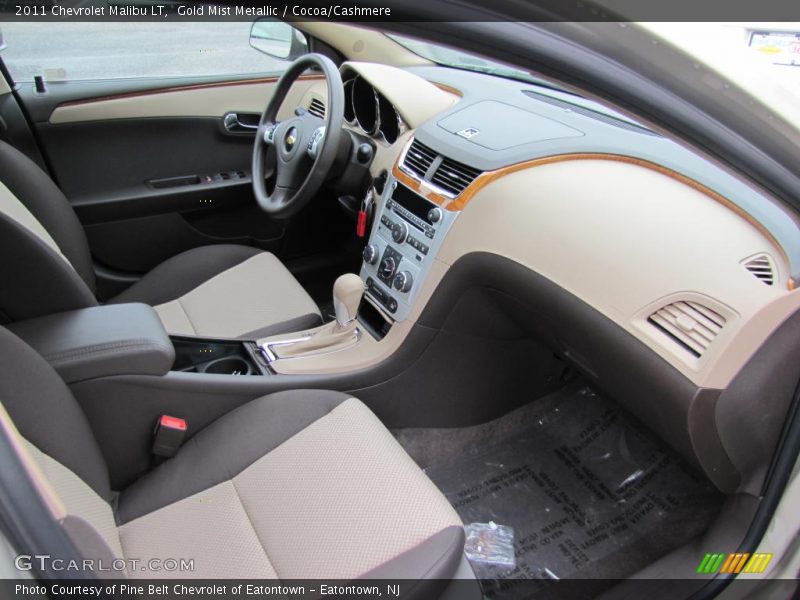 Gold Mist Metallic / Cocoa/Cashmere 2011 Chevrolet Malibu LT