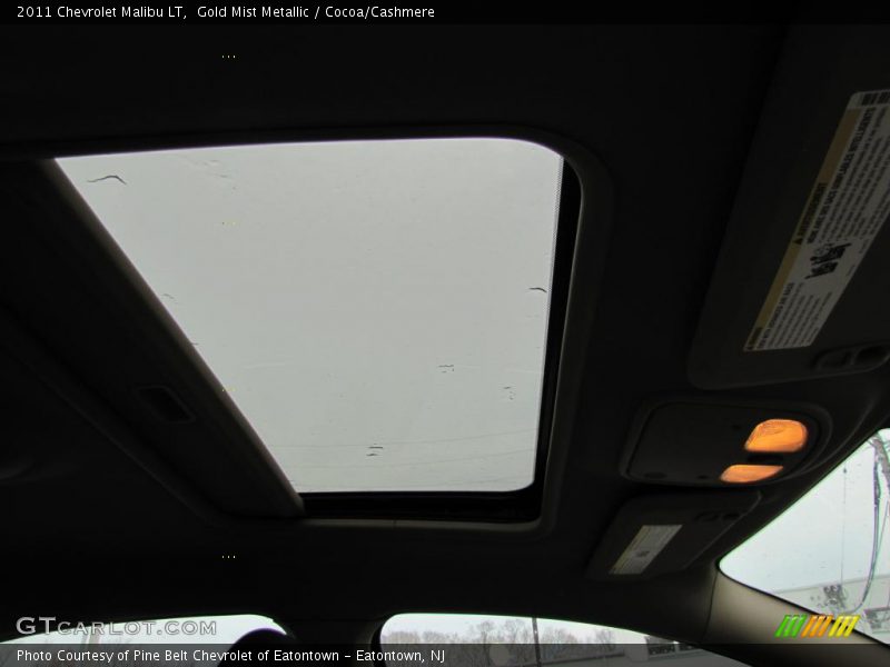 Gold Mist Metallic / Cocoa/Cashmere 2011 Chevrolet Malibu LT