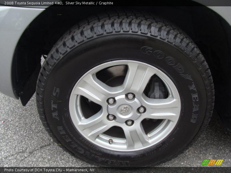 Silver Sky Metallic / Graphite 2008 Toyota Sequoia Limited 4WD