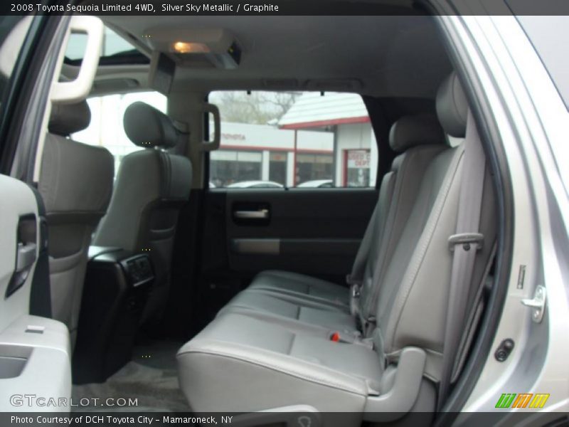  2008 Sequoia Limited 4WD Graphite Interior
