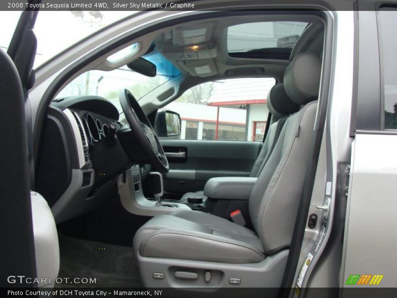  2008 Sequoia Limited 4WD Graphite Interior