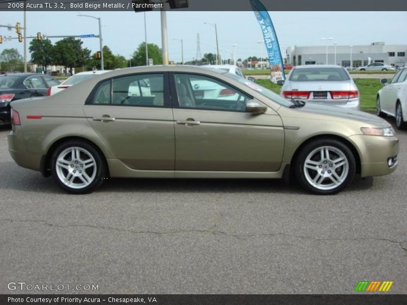 Bold Beige Metallic / Parchment 2008 Acura TL 3.2