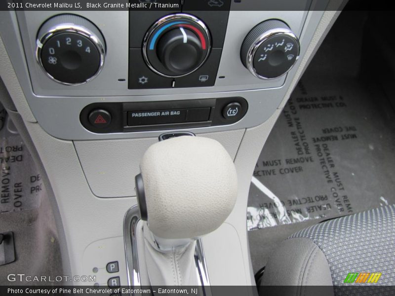 Black Granite Metallic / Titanium 2011 Chevrolet Malibu LS