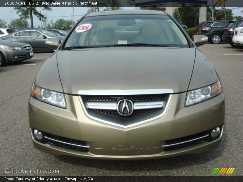 Bold Beige Metallic / Parchment 2008 Acura TL 3.2
