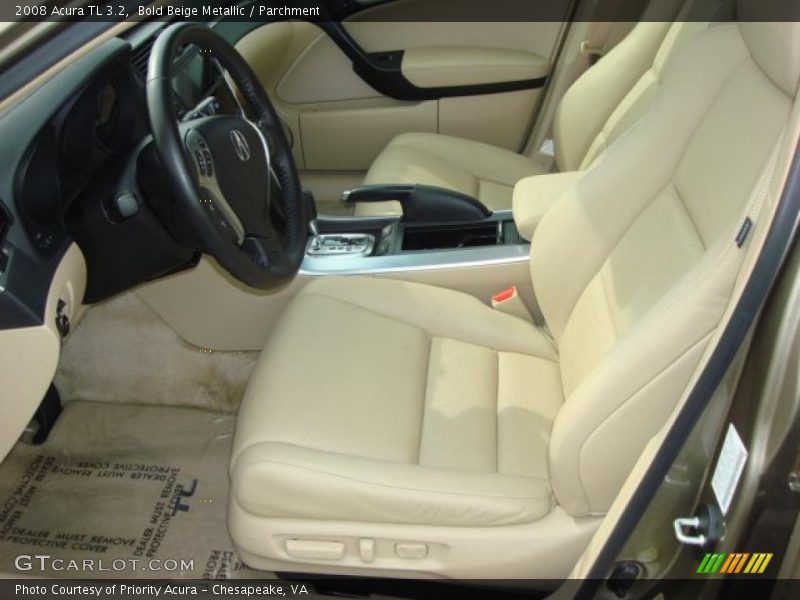 Bold Beige Metallic / Parchment 2008 Acura TL 3.2
