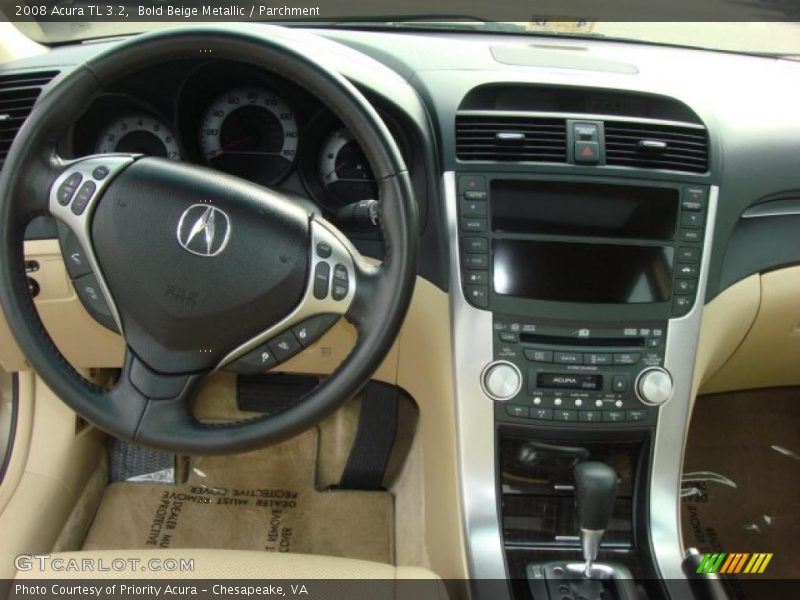 Bold Beige Metallic / Parchment 2008 Acura TL 3.2