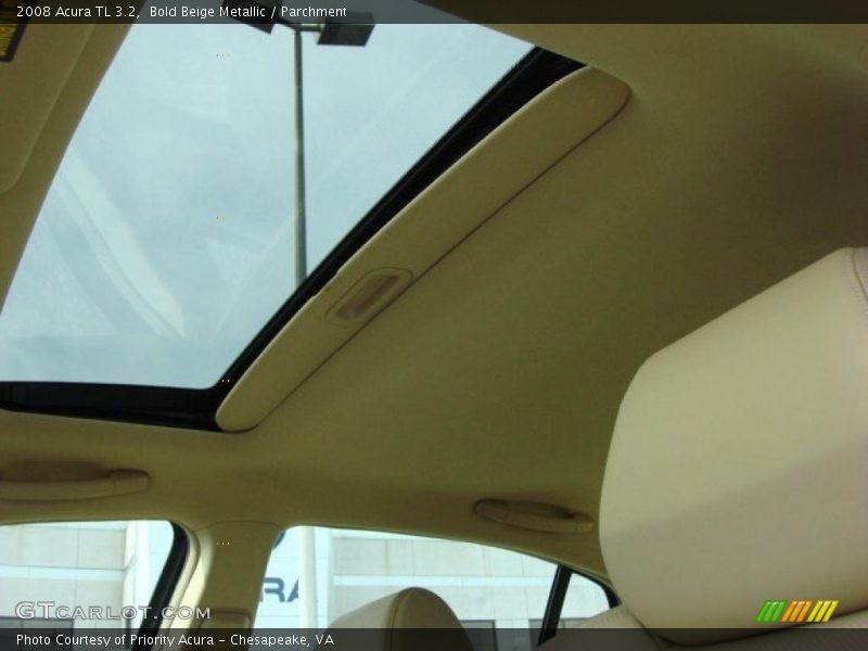 Bold Beige Metallic / Parchment 2008 Acura TL 3.2