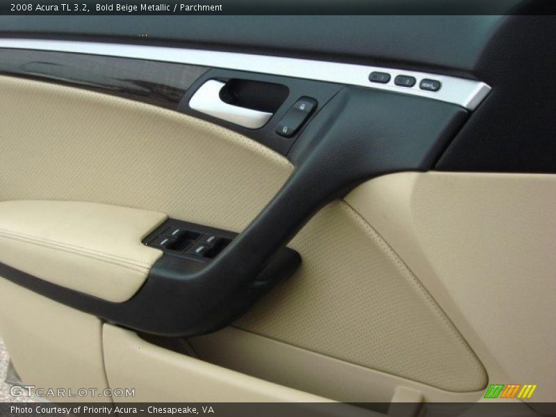 Bold Beige Metallic / Parchment 2008 Acura TL 3.2