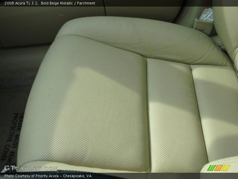 Bold Beige Metallic / Parchment 2008 Acura TL 3.2
