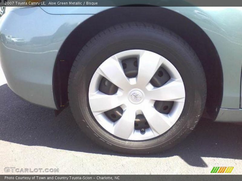 Aloe Green Metallic / Bisque 2007 Toyota Camry LE