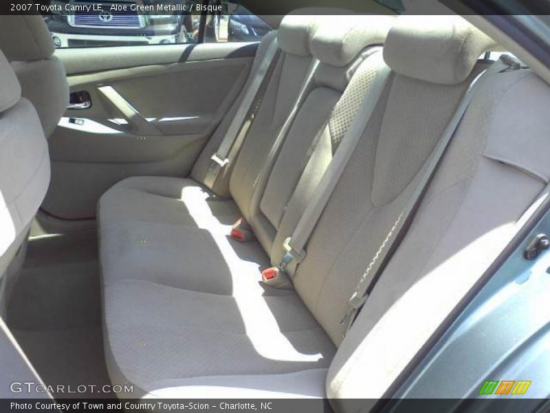 Aloe Green Metallic / Bisque 2007 Toyota Camry LE