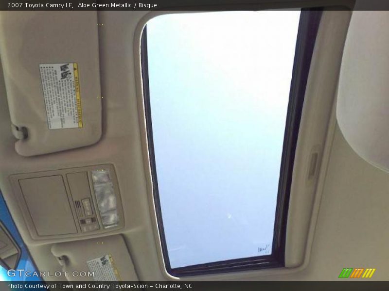 Aloe Green Metallic / Bisque 2007 Toyota Camry LE