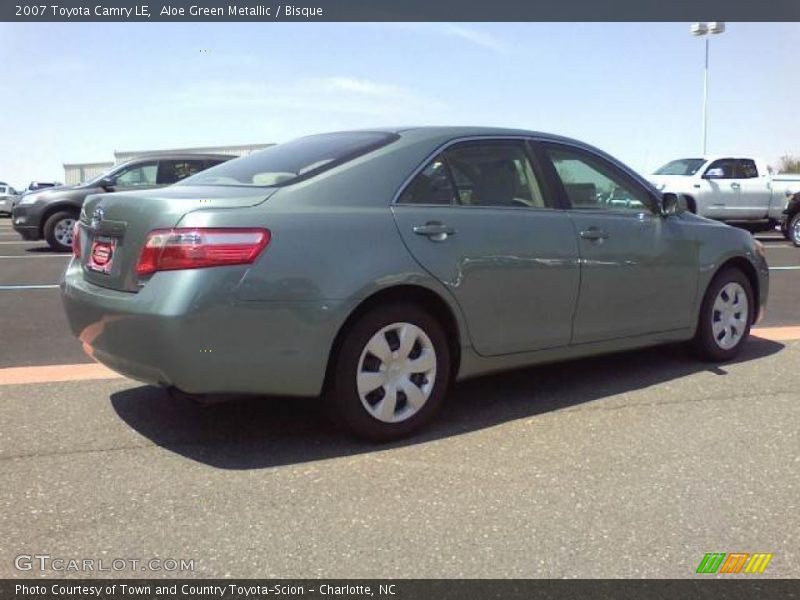 Aloe Green Metallic / Bisque 2007 Toyota Camry LE