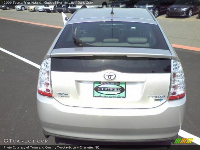 Classic Silver Metallic / Dark Gray 2009 Toyota Prius Hybrid