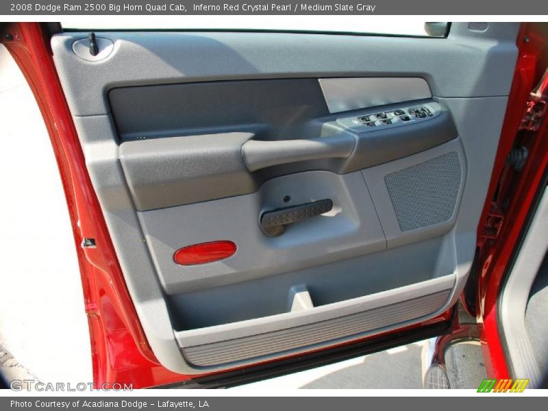 Inferno Red Crystal Pearl / Medium Slate Gray 2008 Dodge Ram 2500 Big Horn Quad Cab