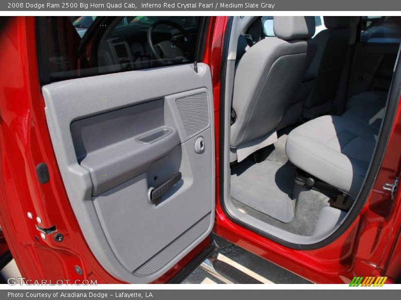 Inferno Red Crystal Pearl / Medium Slate Gray 2008 Dodge Ram 2500 Big Horn Quad Cab