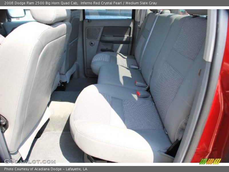 Inferno Red Crystal Pearl / Medium Slate Gray 2008 Dodge Ram 2500 Big Horn Quad Cab