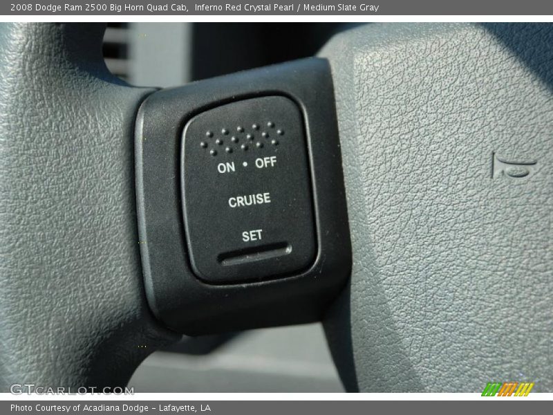 Inferno Red Crystal Pearl / Medium Slate Gray 2008 Dodge Ram 2500 Big Horn Quad Cab