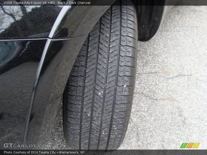 Black / Dark Charcoal 2008 Toyota RAV4 Sport V6 4WD