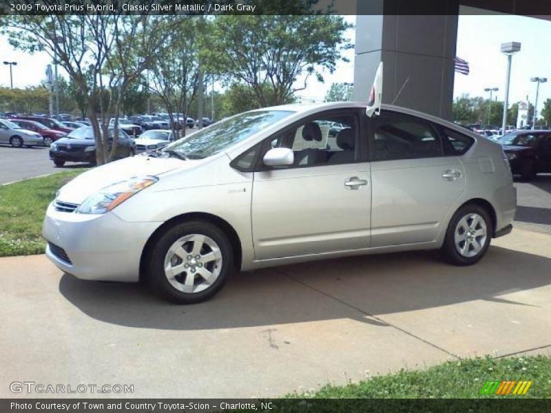 Classic Silver Metallic / Dark Gray 2009 Toyota Prius Hybrid