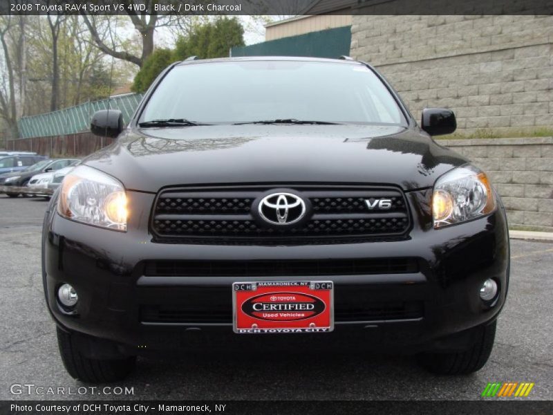 Black / Dark Charcoal 2008 Toyota RAV4 Sport V6 4WD