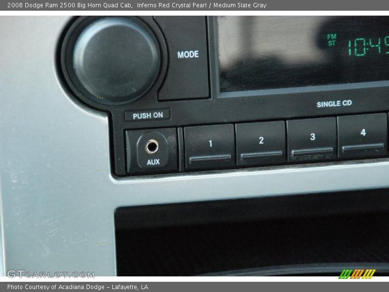 Inferno Red Crystal Pearl / Medium Slate Gray 2008 Dodge Ram 2500 Big Horn Quad Cab