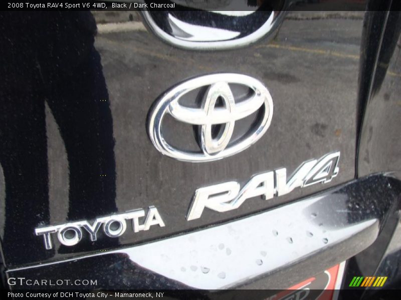 Black / Dark Charcoal 2008 Toyota RAV4 Sport V6 4WD