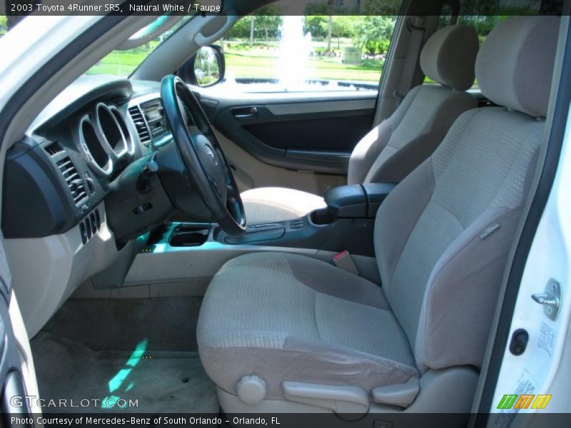 Natural White / Taupe 2003 Toyota 4Runner SR5