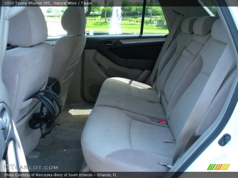 Natural White / Taupe 2003 Toyota 4Runner SR5