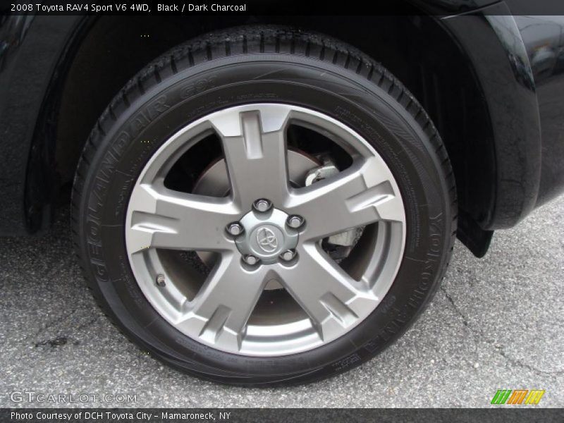 Black / Dark Charcoal 2008 Toyota RAV4 Sport V6 4WD