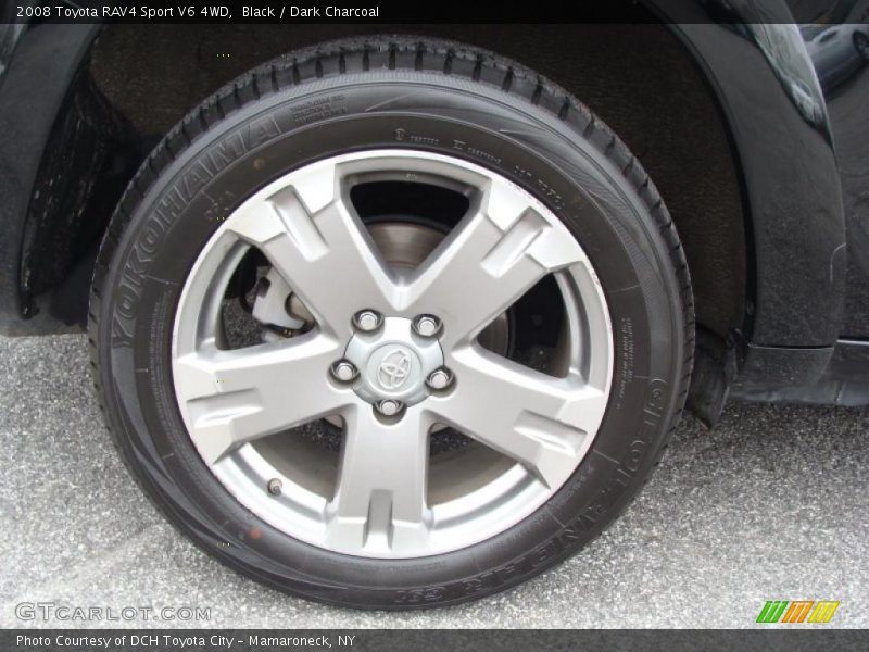 Black / Dark Charcoal 2008 Toyota RAV4 Sport V6 4WD