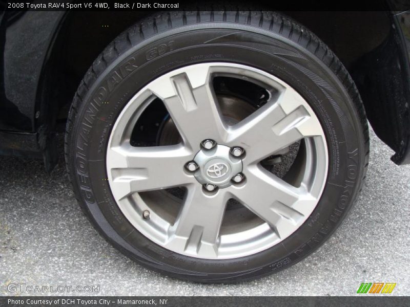 Black / Dark Charcoal 2008 Toyota RAV4 Sport V6 4WD