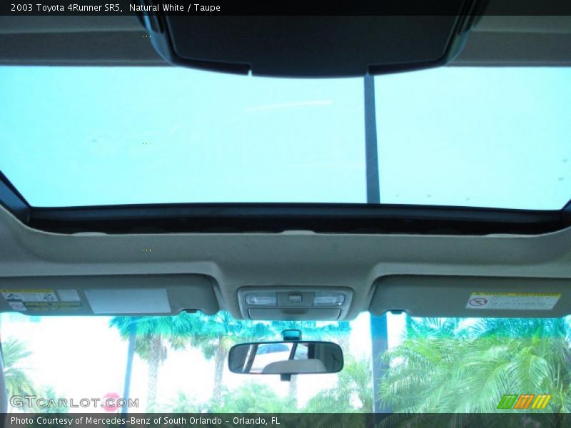 Natural White / Taupe 2003 Toyota 4Runner SR5