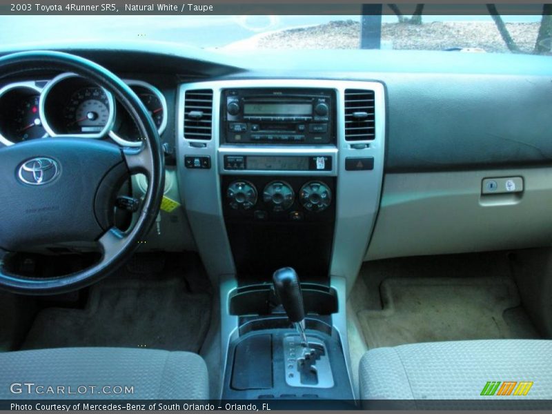 Natural White / Taupe 2003 Toyota 4Runner SR5