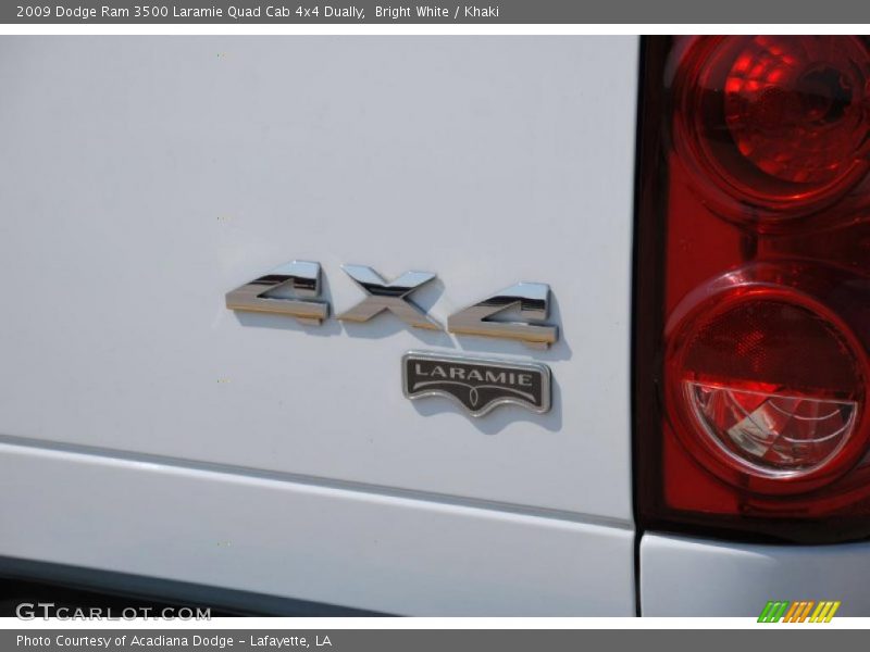 2009 Ram 3500 Laramie Quad Cab 4x4 Dually Logo
