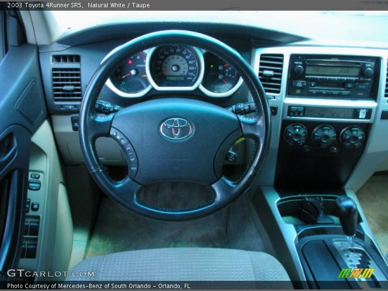 Natural White / Taupe 2003 Toyota 4Runner SR5