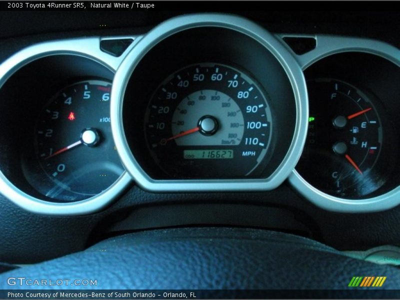 Natural White / Taupe 2003 Toyota 4Runner SR5